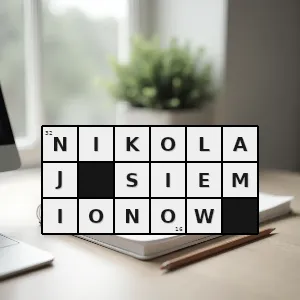 Rozwiązanie krzyżówki: noblista z dziedziny chemii w roku 1956 - nikolaj siemionow | hasła, synonimy i podpowiedzi Hasło krzyżówkowe noblista z dziedziny chemii w roku 1956 - nikolaj siemionow – rozwiązanie, synonimy, podpowiedzi i definicje krzyżówkowe